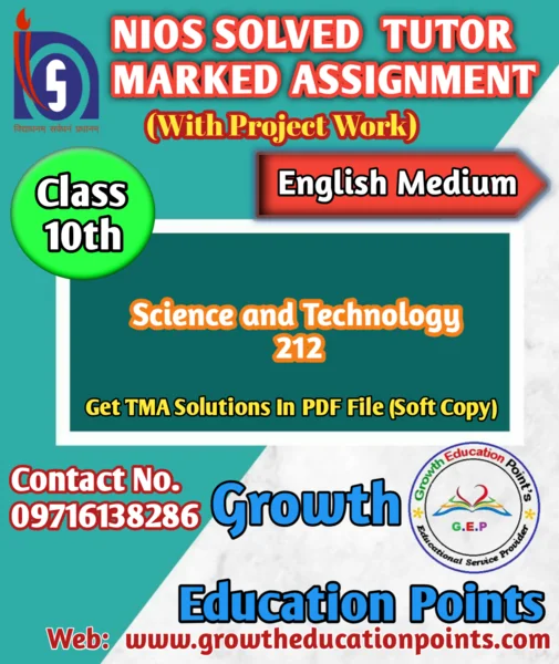 Nios Science and Technology-212 Solved Assignment